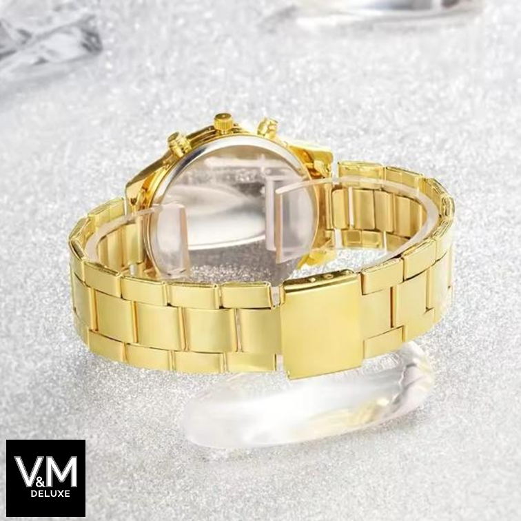 RELOJ GOLD EDITION® Y JOYAS A JUEGO EN CAJA EXPOSITORA DE REGALO